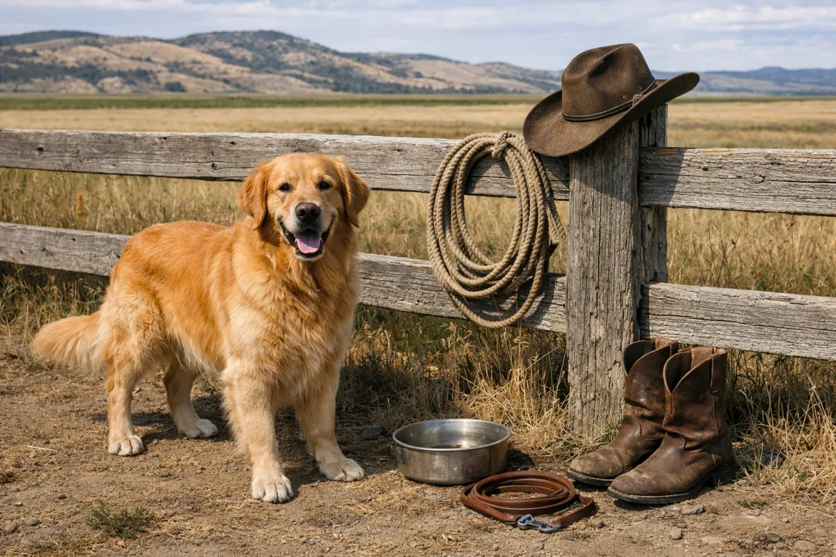 Rustic Western dog name inspiration