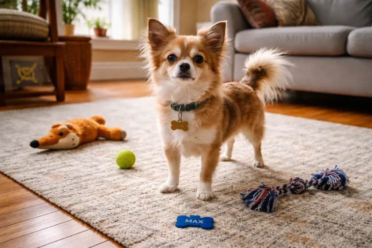 Small dog with a bold personality